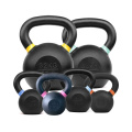 Vente chaude couleur fonte en poudre en revêtement en revêtement Pound Kettlebell LB pour débutant